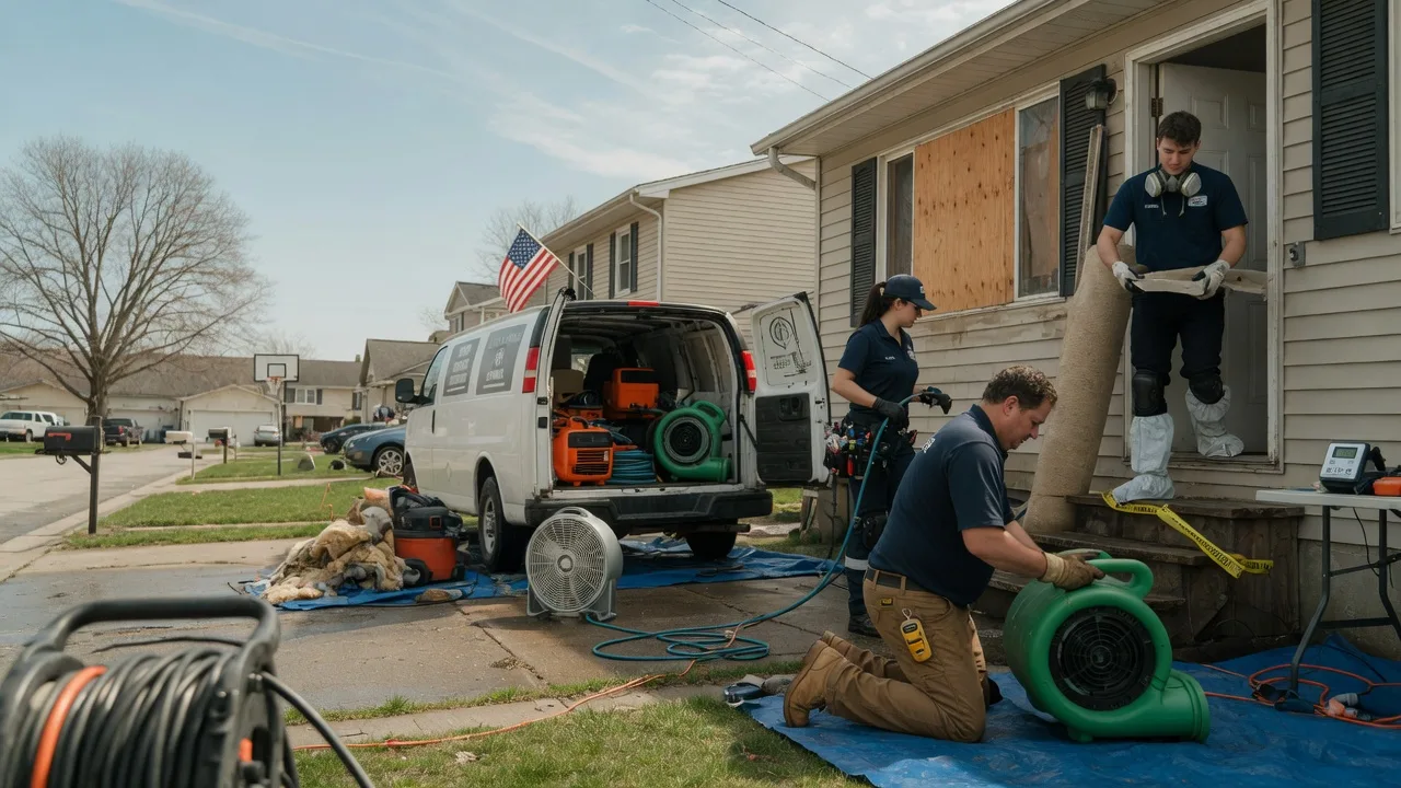Water Damage Restoration in Buck Creek, IN near me
